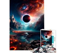 Adult Jigsaw1000 Pieces Lost Black Hole Help The Brain Exercise A Work of Art Relaxing Games for And from 14 Years And over (50x75cm)