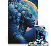Adult Jigsaw1000 Pieces Moonlit Shell Goddess Hands-on Game Difficult And Challenge Deal As Gifts for The Whole Family 38x52cm
