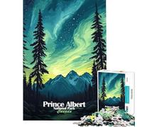 Adult Jigsaw1000 Pieces Prince Albert National Park Help The Brain Exercise Birthday Present Home Decoration Toys Suitable for People Aged 14 And Above (38x26cm)