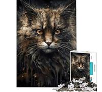 Adult Jigsaw1000 Pieces Ragdoll Cat Incredible Help The Brain Exercise Birthday Present Home Decoration Toys Suitable for People Aged 14 And Above (38x52cm)