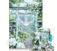 Adult Jigsaw1000 Pieces Sarutahiko's Sacred Path Practical Game Challenging To Complete Artists' Collection Fine Arts 38x52cm