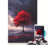 Adult Jigsaw1000 Pieces Scarlet Silence Hands-on Game Difficult And Challenge Deal As Gifts for The Whole Family 38x52cm