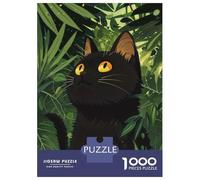 Adult Jigsaw1000 Pieces Whiskers in The Wild Cat Adult Jigsaw Puzzle Hands-on Game Perfect Decoration Unique Gifts for Birthday And Christmas 70x50cm/1000pcs
