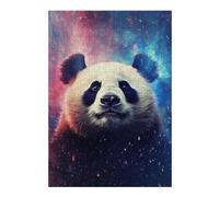 Adult Jigsaw38x26cm/1000pcs Panda Night Galaxy Puzzles for Adults DIY Toys Precision Cutting Unique Gifts for Birthday And Christmas 38x26cm/1000pcs