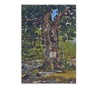 Adult Jigsaw38x26cm/1000pcs The Bodmer Oak by Monet Puzzles for Adults DIY Toys Precision Cutting Unique Gifts for Birthday And Christmas 38x26cm/1000pcs