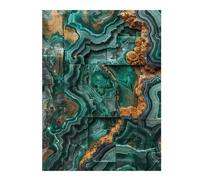 Adult Jigsaw500 PCS Agate Elegance Panel Adult Jigsaw Puzzle Relaxing Games But Fun And Humorous Unique Gifts for Birthday And Christmas 500 PCS
