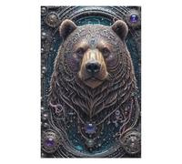 Adult Jigsaw75x50cm/1000pcs Galactic Bear Chronicles Puzzles for Adults DIY Toys Precision Cutting Unique Gifts for Birthday And Christmas 75x50cm/1000pcs