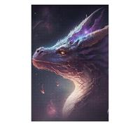 Adult Jigsaw75x50cm/1000pcs Pink Space Dragon Puzzles for Adults DIY Toys Precision Cutting Unique Gifts for Birthday And Christmas 75x50cm/1000pcs
