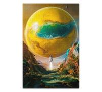 Adult Jigsaw75x50cm/1000pcs Rocket to A Planet Puzzles for Adults DIY Toys Precision Cutting Unique Gifts for Birthday And Christmas 75x50cm/1000pcs