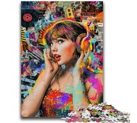 Adult Jigsaws 1000 Piece Actor Help The Brain Exercise Addictive Toys to Cultivate Patience Suitable for Couples 38x26cm
