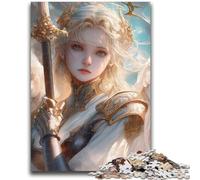 Adult Jigsaws 1000 Piece Anime Angel for And 14 Years And over Interesting Stress Reduction Gifts for Friends And Family 50x75cm