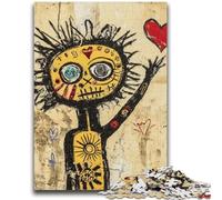 Adult Jigsaws 1000 Piece Basquiat-style for And from 14 Years And over Play Toys Because It Is Ideal As A Gift for The Whole Family 26x38cm