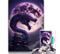 Adult Jigsaws 1000 Piece Brave Dragon 1000 Pieces for Adults,Quiz Game Wall Decoration Unique Birthday And Xmas Gifts (size 38x26cm)