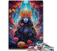 Adult Jigsaws 1000 Piece Colourful Mystical Figure Stress Reliever Difficult Challenge Every Piece Is Unique - Challenging Family Fun Game 50x75cm