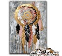 Adult Jigsaws 1000 Piece Dream Catcher Oil Painting for And from 14 Years And over Play Toys Because It Is Ideal As A Gift for The Whole Family 50x75cm