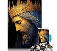 Adult Jigsaws 1000 Piece Fantasy Jesus 1000 Piece Puzzle,Educational Games Home Decoration Birthday Present, Gifts, Wall Art (size 75x50cm)