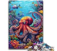 Adult Jigsaws 1000 Piece Fantasy Octopus Adult Jigsaw,Educational Games Home Decoration Birthday Present, Gifts, Wall Art (50x75cm)