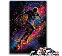 Adult Jigsaws 1000 Piece Football Teenager Puzzles,Learning Educational Toys Family Games Gifts for Friends And Family (26x38cm)