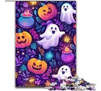 Adult Jigsaws 1000 Piece Halloween Theme, Educational Games Home Decoration Is Ideal As A Gift for The Whole Family (Size 26x38cm)