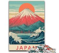 Adult Jigsaws 1000 Piece Japanese Landscape Adult Jigsaw,Educational Games Home Decoration Birthday Present, Gifts, Wall Art (50x75cm)