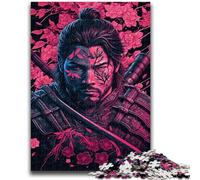Adult Jigsaws 1000 Piece Japanese Ninja for And from 14 Years And over Play Toys Because It Is Ideal As A Gift for The Whole Family 26x38cm