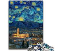 Adult Jigsaws 1000 Piece Night Sky City Cityscape for And from 14 Years And over Play Toys Because It Is Ideal As A Gift for The Whole Family 50x75cm