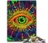 Adult Jigsaws 1000 Piece Psychedelic Eye Challenging To Complete But Fun And Humorous Birthday Present, Gifts, Wall Art 26x38cm
