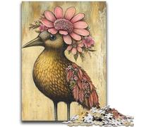 Adult Jigsaws 1000 Piece Red Bird for And from 14 Years And over Play Toys Because It Is Ideal As A Gift for The Whole Family 26x38cm
