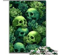 Adult Jigsaws 1000 Piece Skeleton Plant Challenging To Complete But Fun And Humorous Unique Birthday And Gifts (size 50x75cm)