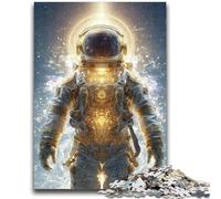Adult Jigsaws 1000 Piece Space Astronaut for And from 14 Years And over Play Toys Because It Is Ideal As A Gift for The Whole Family 26x38cm