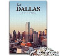 Adult Jigsaws 1000 Piece Visit Dallas for And 14 Years And over Interesting Stress Reduction Gifts for Friends And Family (size 50x75cm)
