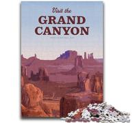 Adult Jigsaws 1000 Piece Visit Grand Canyon for And 14 Years And over Interesting Stress Reduction Gifts for Friends And Family (size 50x75cm)