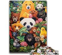 Adult Jigsaws 1000 Pieces Difficult African Animals 1000 Piece Puzzle,Decompressing Intellectual Educational Toy Perfect Decoration (75x50cm)