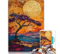 Adult Jigsaws 1000 Pieces Difficult African Grasslands Jigsaw,Brain Intelligence Challenge Addictive Toys for Home Decoration (size 75x50cm)