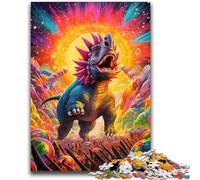 Adult Jigsaws 1000 Pieces Difficult Ancient Dinosaurs 1000 Piece Puzzle,Decompressing Intellectual Educational Toy Perfect Decoration (38x26cm)