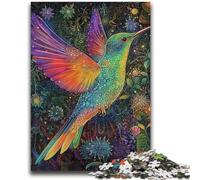 Adult Jigsaws 1000 Pieces Difficult Animal Hummingbird 1000 Pieces for Teenagers,Educational Toy Funny Family Games Unique Home Decor (75x50cm)