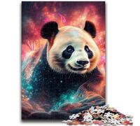 Adult Jigsaws 1000 Pieces Difficult Animal Panda Adult Puzzles,is Ideal As Gifts for The Whole Family Suitable for And 14 (50x75cm)