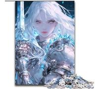 Adult Jigsaws 1000 Pieces Difficult Anime Angel, Elephant Toy Intellectual Game Birthday Present, Gifts, Wall Art for Ages 14+ (Size 26x38cm)