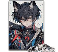 Adult Jigsaws 1000 Pieces Difficult Anime Boy 1000 Piece Puzzle,is Ideal As Gifts for The Whole Family Suitable for And 14 (50x75cm)