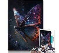 Adult Jigsaws 1000 Pieces Difficult Art Dream Butterfly Puzzles for Adults,Game Toys Every Piece Is Unique - Challenging Family Fun Game (size 75x50cm)