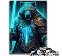 Adult Jigsaws 1000 Pieces Difficult Astral Bear Warriors Educational Family Game Is Ideal As Gifts for The Whole Family for 14+ 50x75cm