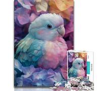 Adult Jigsaws 1000 Pieces Difficult Baby Parrot, Challenging Difficult,is Ideal As Gifts for The Whole Family Suitable for And 14 38x26cm