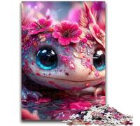 Adult Jigsaws 1000 Pieces Difficult Baby Salamander Challenging To Complete But Fun And Humorous Educational Game for Birthday 50x75cm