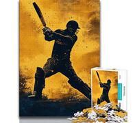 Adult Jigsaws 1000 Pieces Difficult Baseball Players Puzzles for Adults,Game Toys Every Piece Is Unique - Challenging Family Fun Game (size 75x50cm)