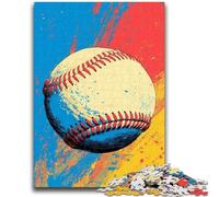 Adult Jigsaws 1000 Pieces Difficult Baseball Sports 1000 Pieces for Teenagers,Educational Toy Funny Family Games Unique Home Decor (38x26cm)