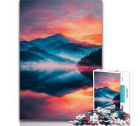 Adult Jigsaws 1000 Pieces Difficult Beautiful Landscapes 1000 Pieces for Adults,Stress Reliever Staycation Kill Time Parent-child Interaction (size 75x50cm)