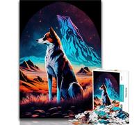 Adult Jigsaws 1000 Pieces Difficult Beautiful Stray Dog Adult Puzzles,is Ideal As Gifts for The Whole Family Suitable for And 14 38x26cm
