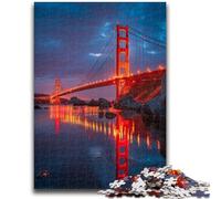 Adult Jigsaws 1000 Pieces Difficult Bridge Educational Games DIY Toys for Is Ideal As A Gift for The Whole Family 50x75cm