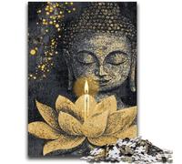 Adult Jigsaws 1000 Pieces Difficult Buddha Art for Age 14 Years And over Beautiful Design GameBeautiful Design Game Great Gift 50x75cm