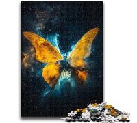 Adult Jigsaws 1000 Pieces Difficult Butterfly Nebula Adult Jigsaw,Stress Reliever Staycation Kill Time Home Decoration Toys (75x50cm)